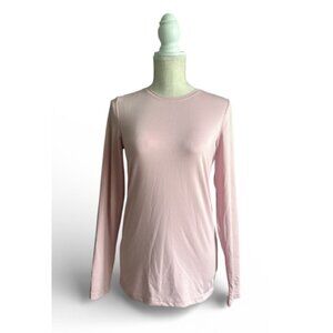 Pink Maevn Bestee Women's Long Sleeve Underscrub Tee